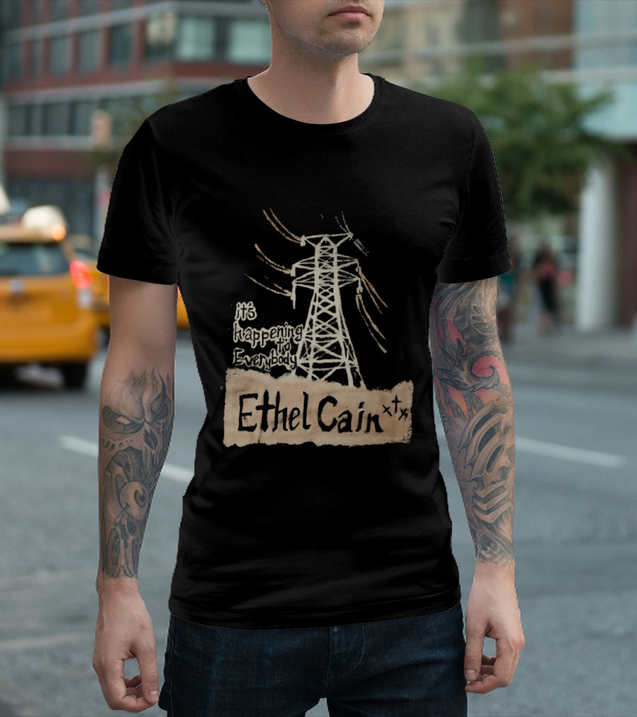 Ethel Cain It's Happening To Everybody Transmission Tower T-Shirt