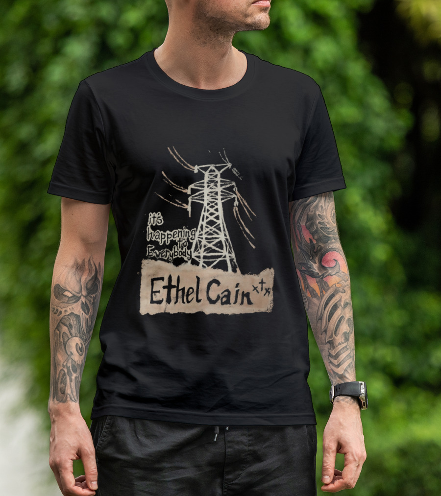Ethel Cain It's Happening To Everybody Transmission Tower T-Shirt