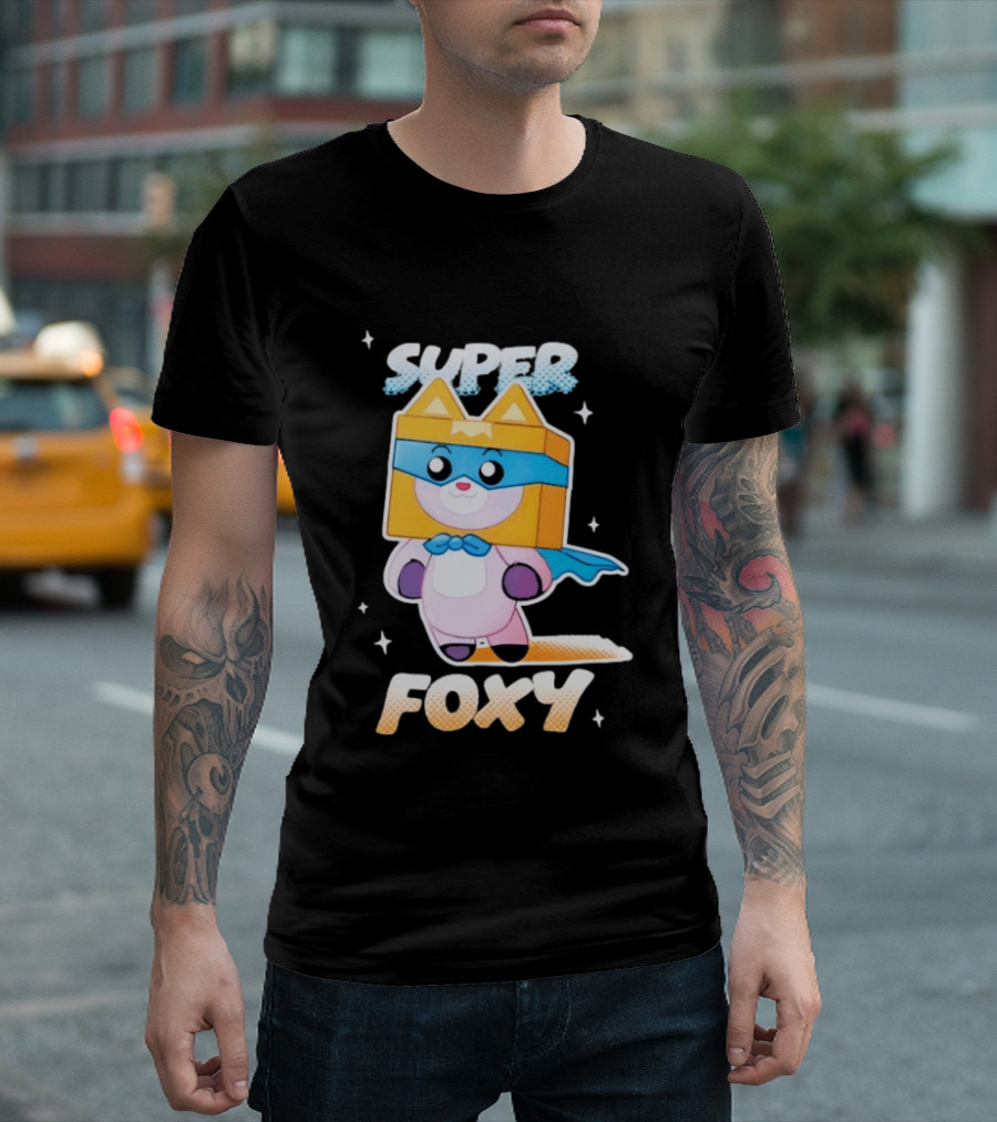 Super Foxy 2026 Cartoon T-Shirt