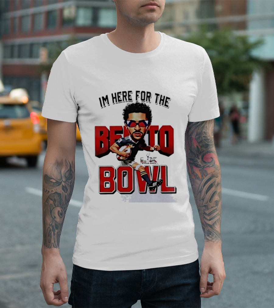 Bad Bunny Super Bowl I’m Here For The Benito Bowl T-Shirt