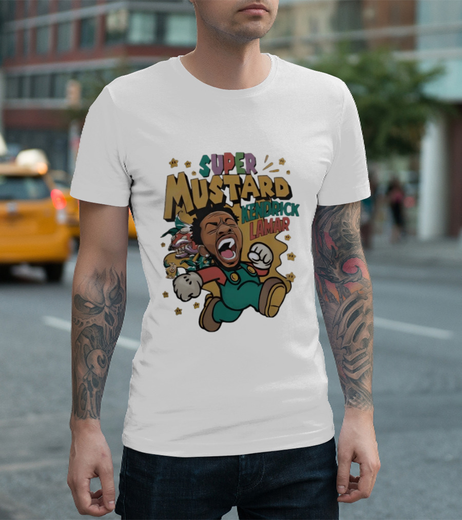 Super Mustard Kendrick Lamar 2026 Mustardverse Adventure T-Shirt