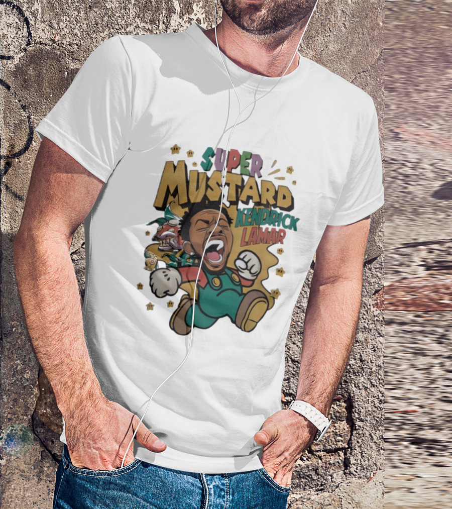 Super Mustard Kendrick Lamar 2026 Mustardverse Adventure T-Shirt