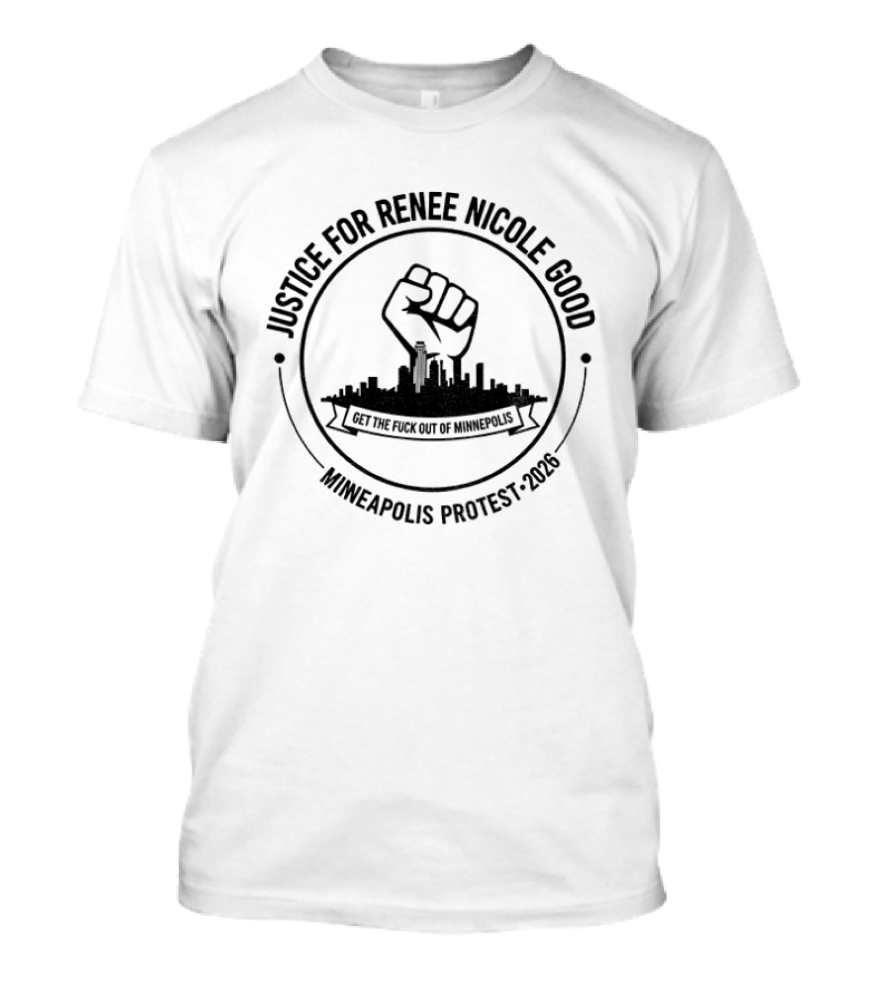 Justice For Renee Nicole Good Minneapolis Protest 2020 Abolish ICE T-Shirt
