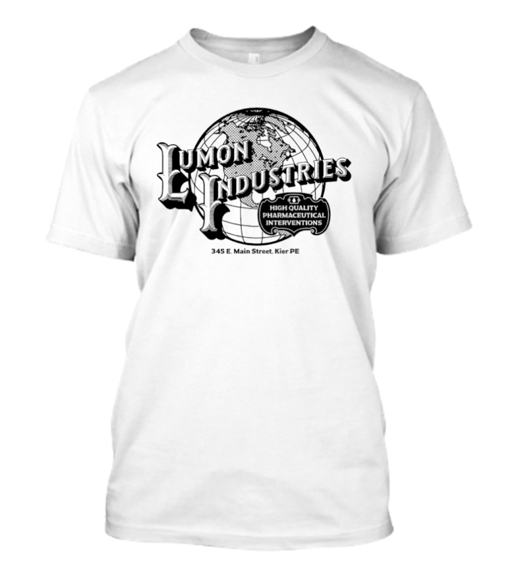 Lumon Industries 345 E Main Street Kier Pharmaceutical Interventions T-Shirt