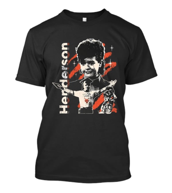 Henderson Hellfire Lives Dustin Retro Bard T-Shirt