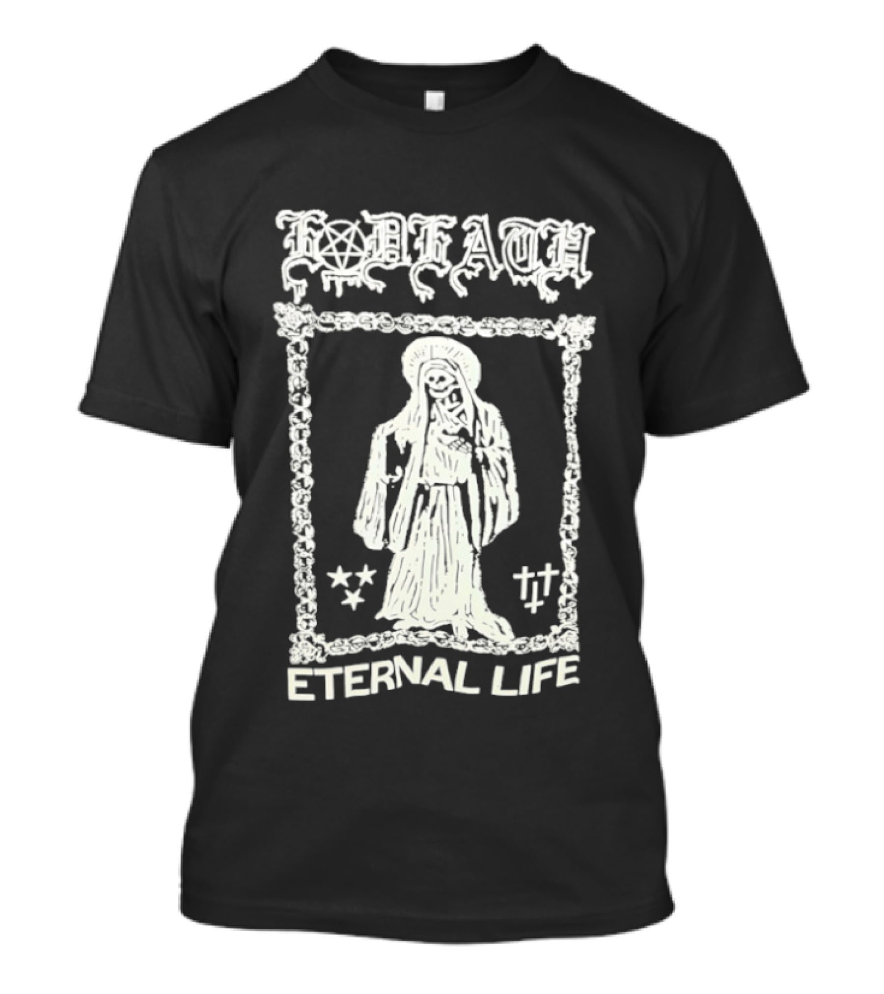 Sacred Death Skeleton Eternal Life T-Shirt