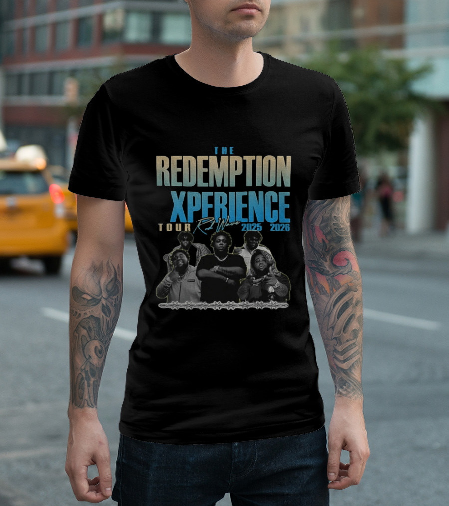 The Redemption Xperience Tour Rod Wave 2025 2026 T-Shirt