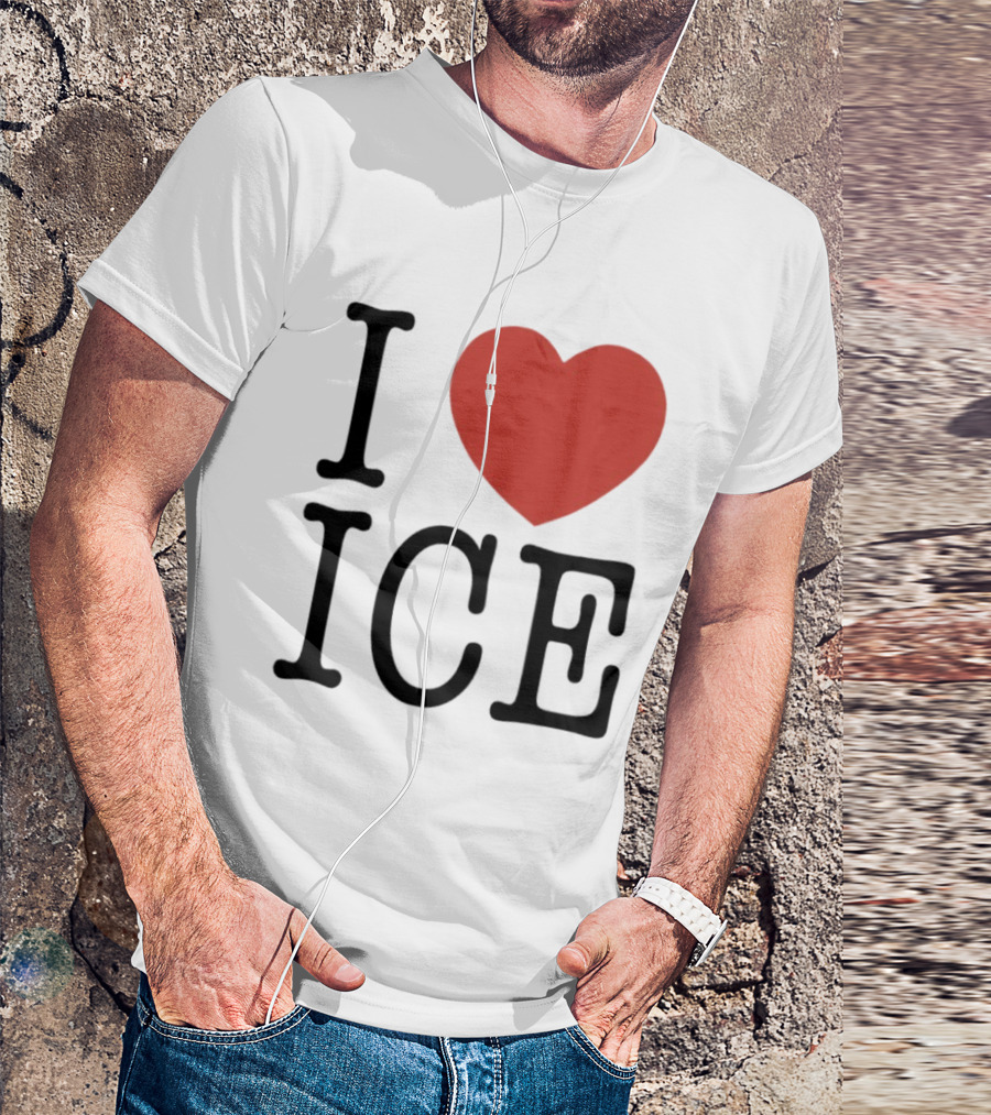 I Love Red Heart ICE T-Shirt