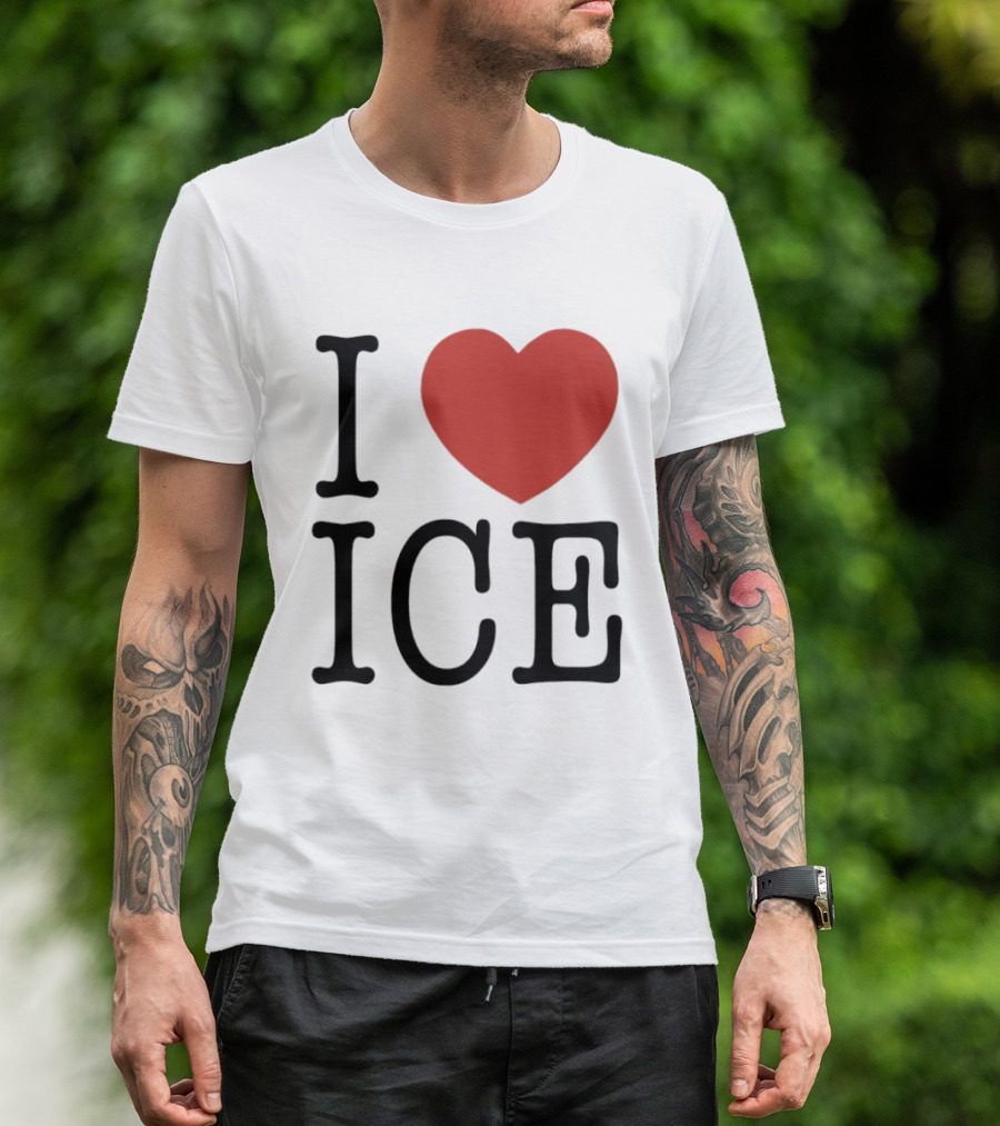 I Love Red Heart ICE T-Shirt