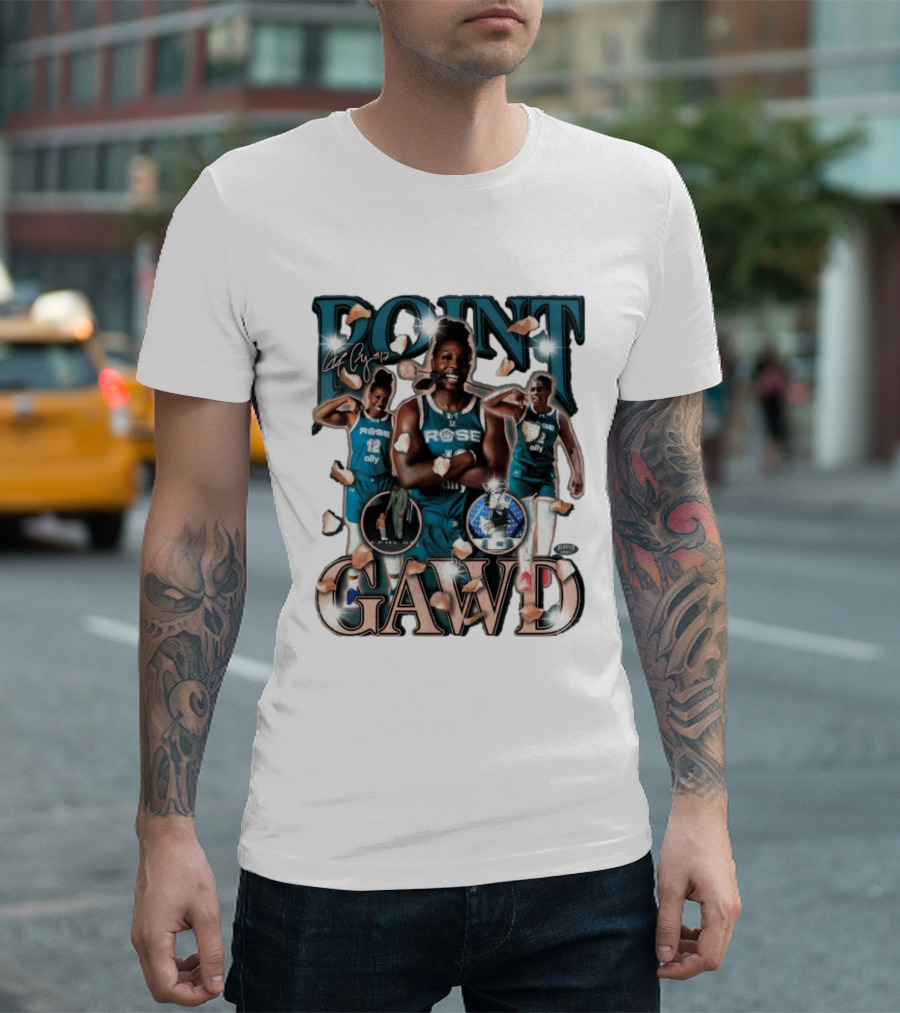 Chelsea Gray Point Gawd Rose Ally Basketball Player 12 T-Shirt