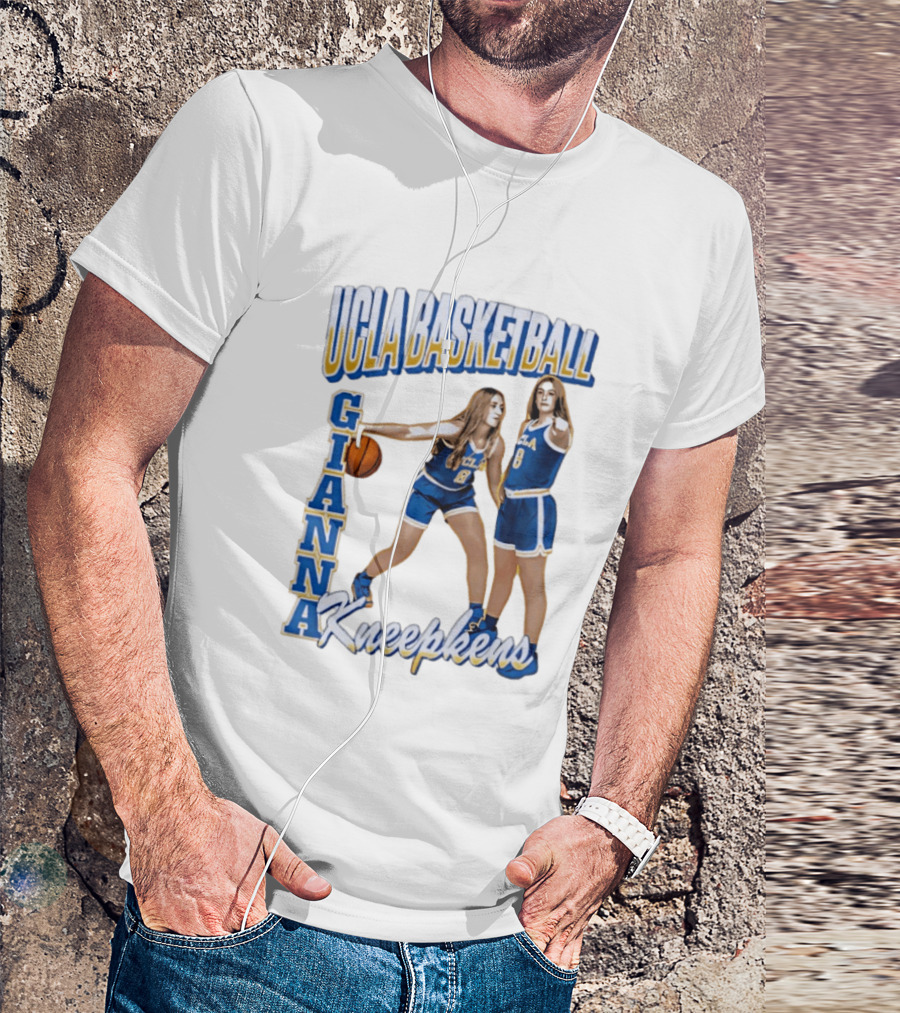 UCLA Basketball Gianna Kneepkens 8 T-Shirt