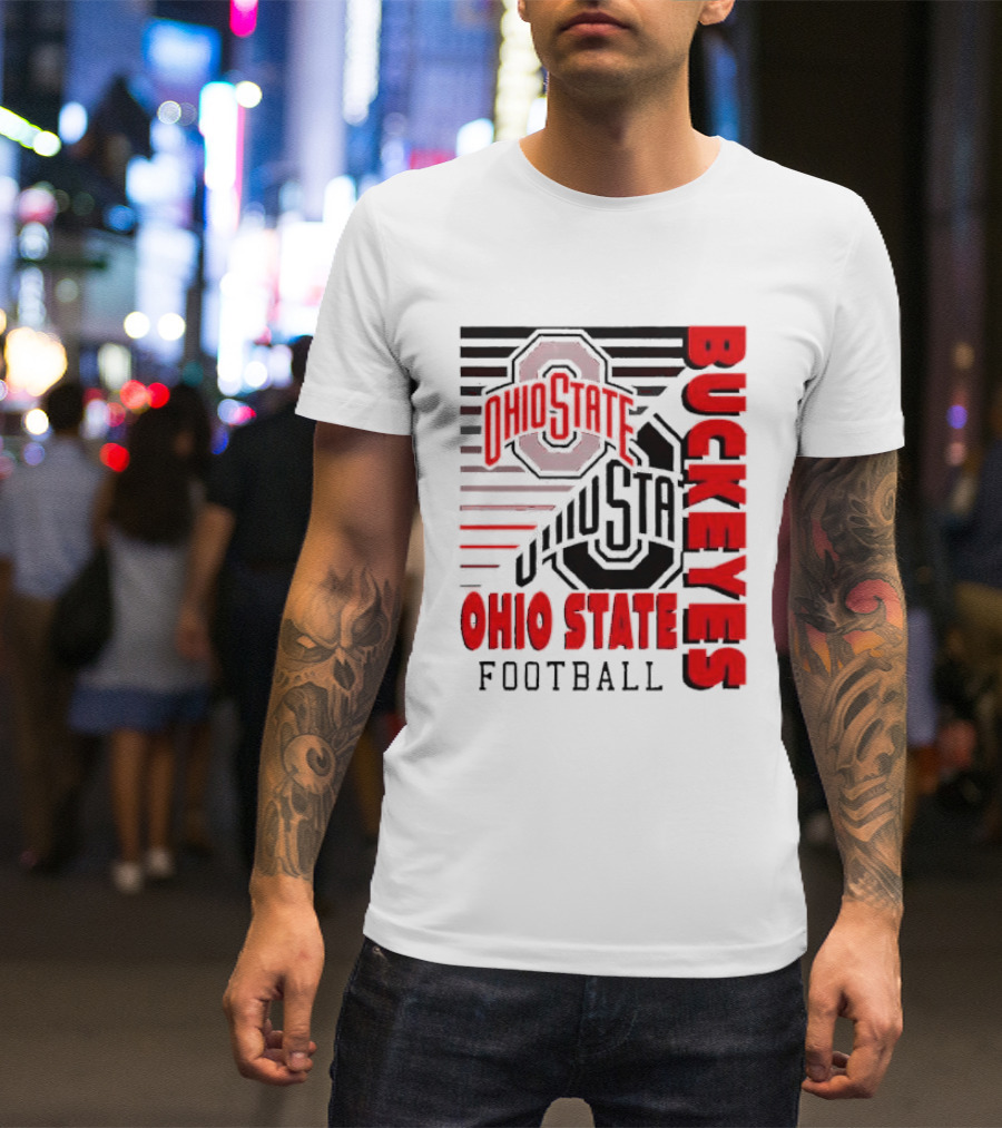 Ohio State Buckeyes Football Throwback T-Shirt