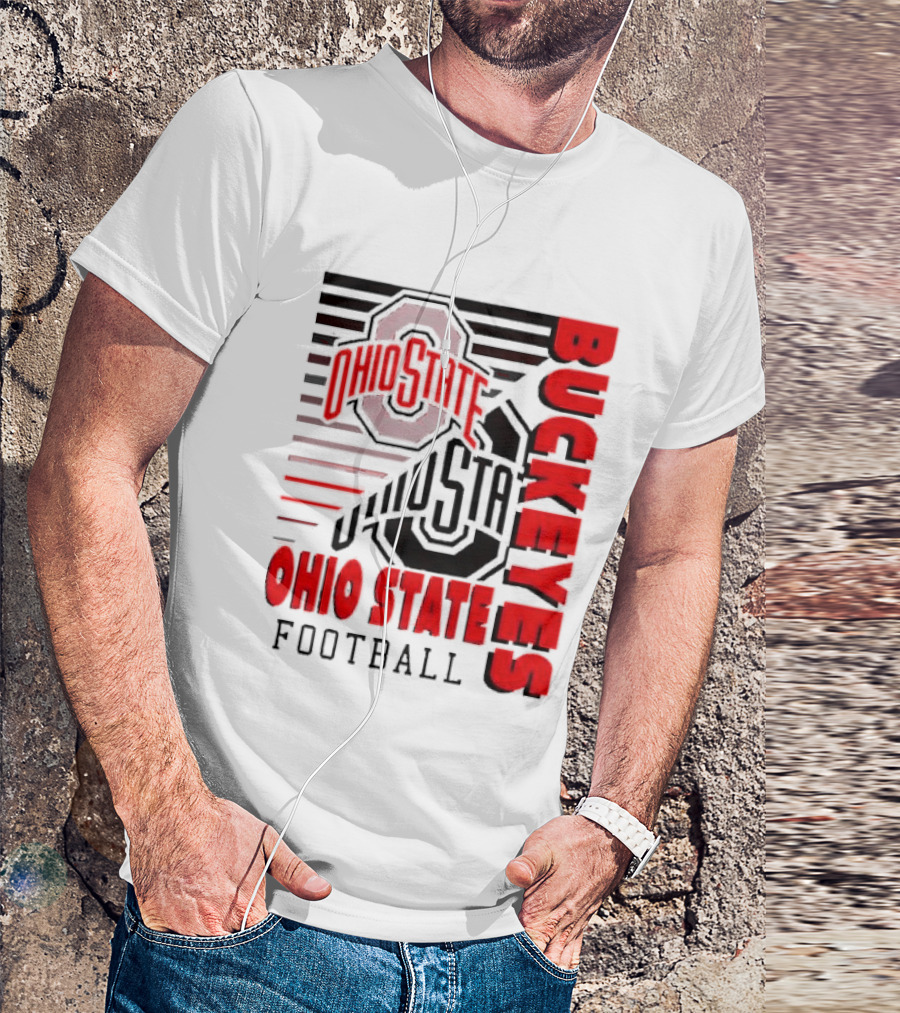 Ohio State Buckeyes Football Throwback T-Shirt