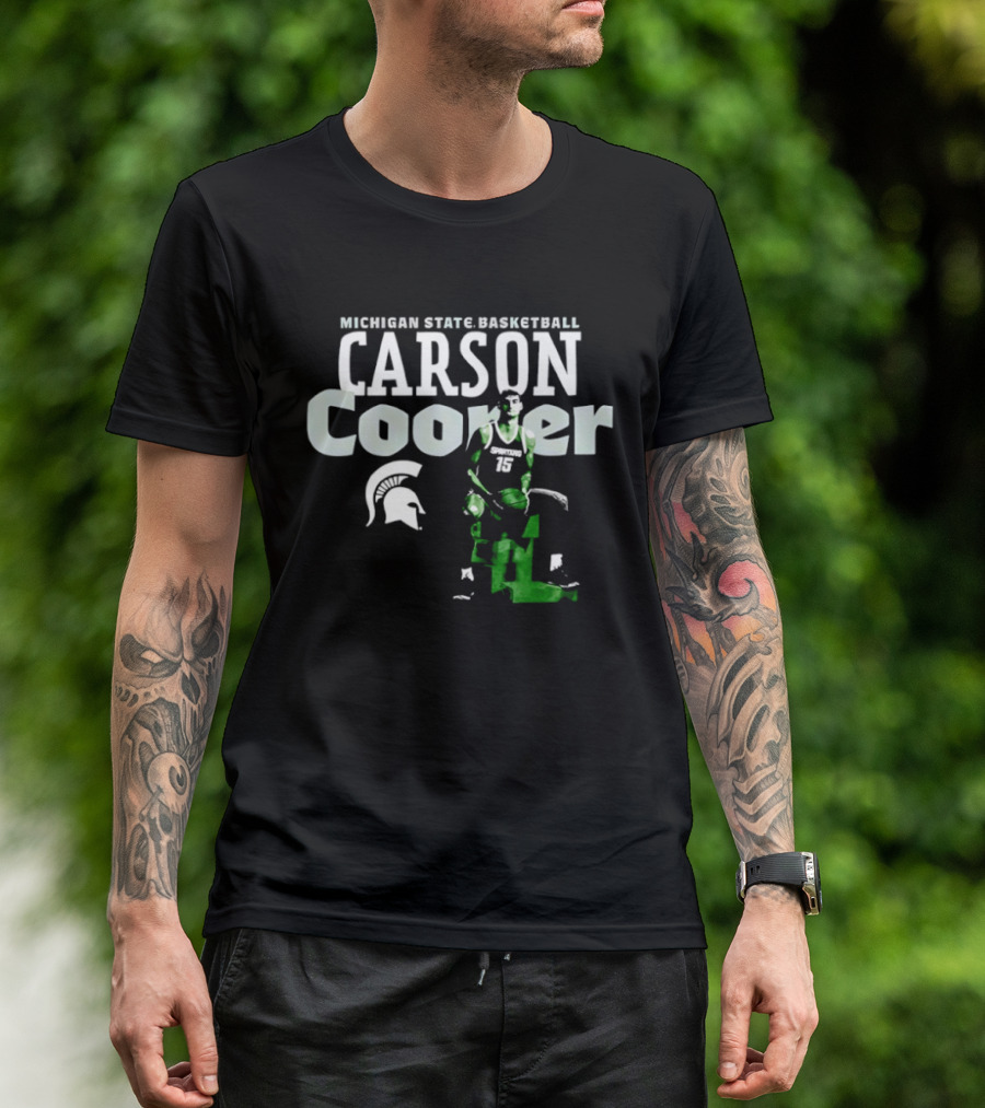 Michigan State Basketball Carson Coomer Spartans T-Shirt