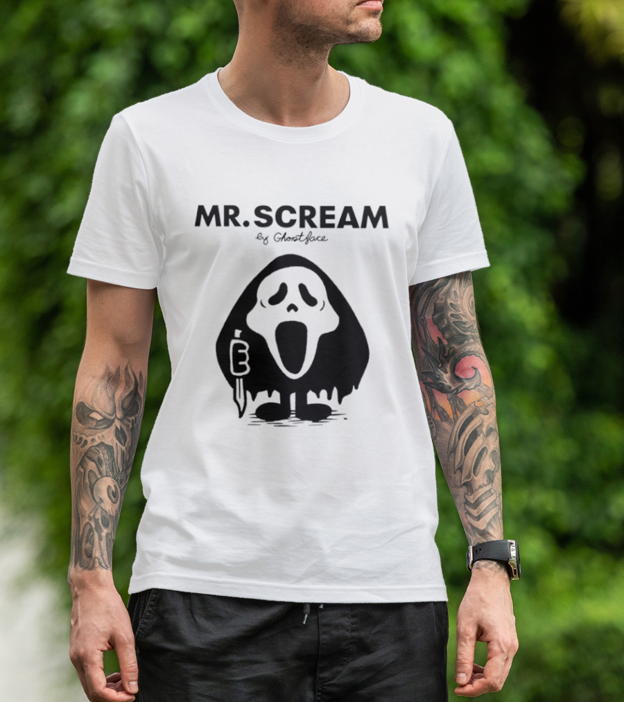 Mr Scream Ghostface T-Shirt