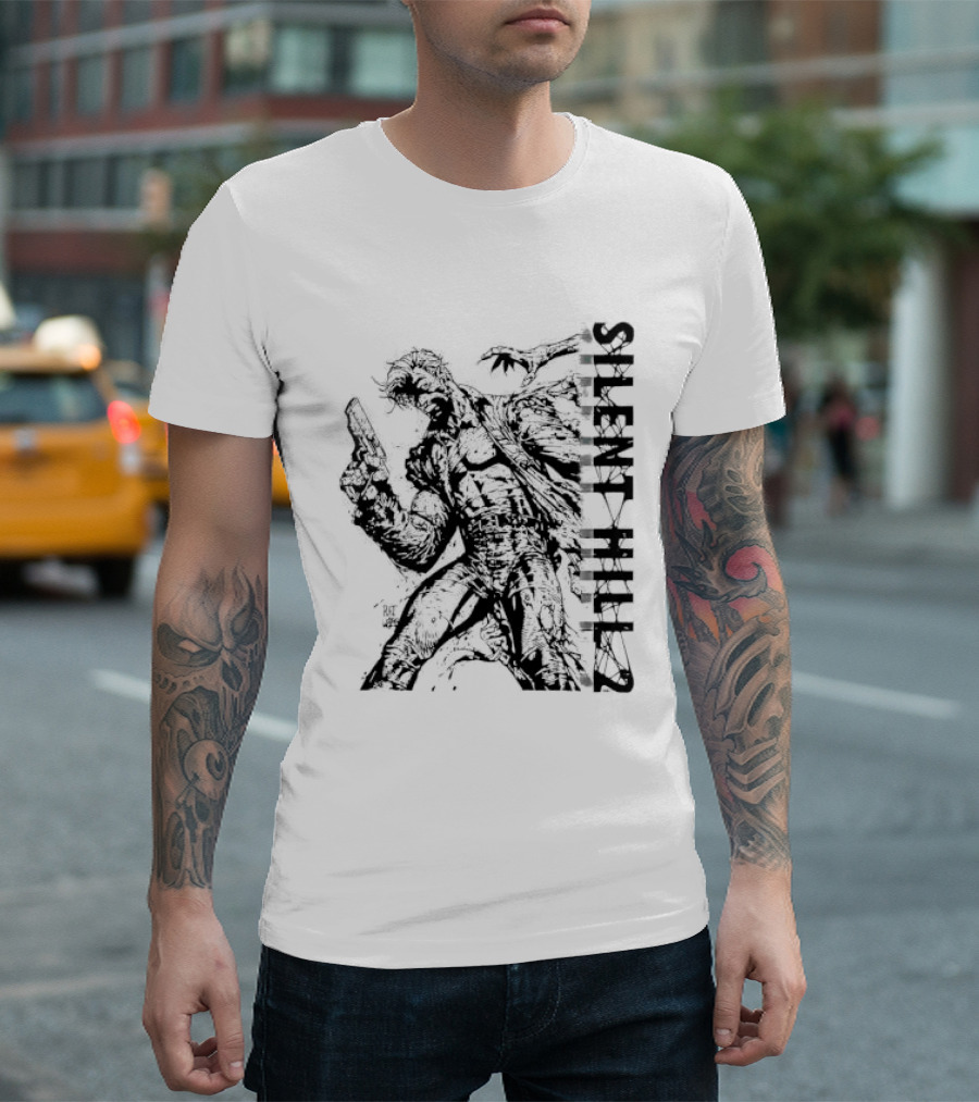 Silent Hill 2 Playstation Magazine T-Shirt