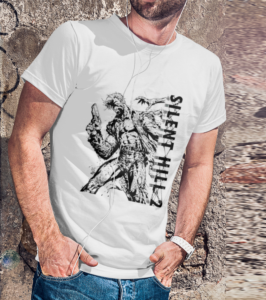 Silent Hill 2 Playstation Magazine T-Shirt