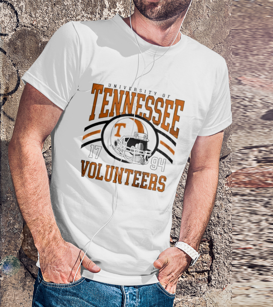 University Of Tennessee Volunteers Helmet 1794 Football Team Heritage T-Shirt