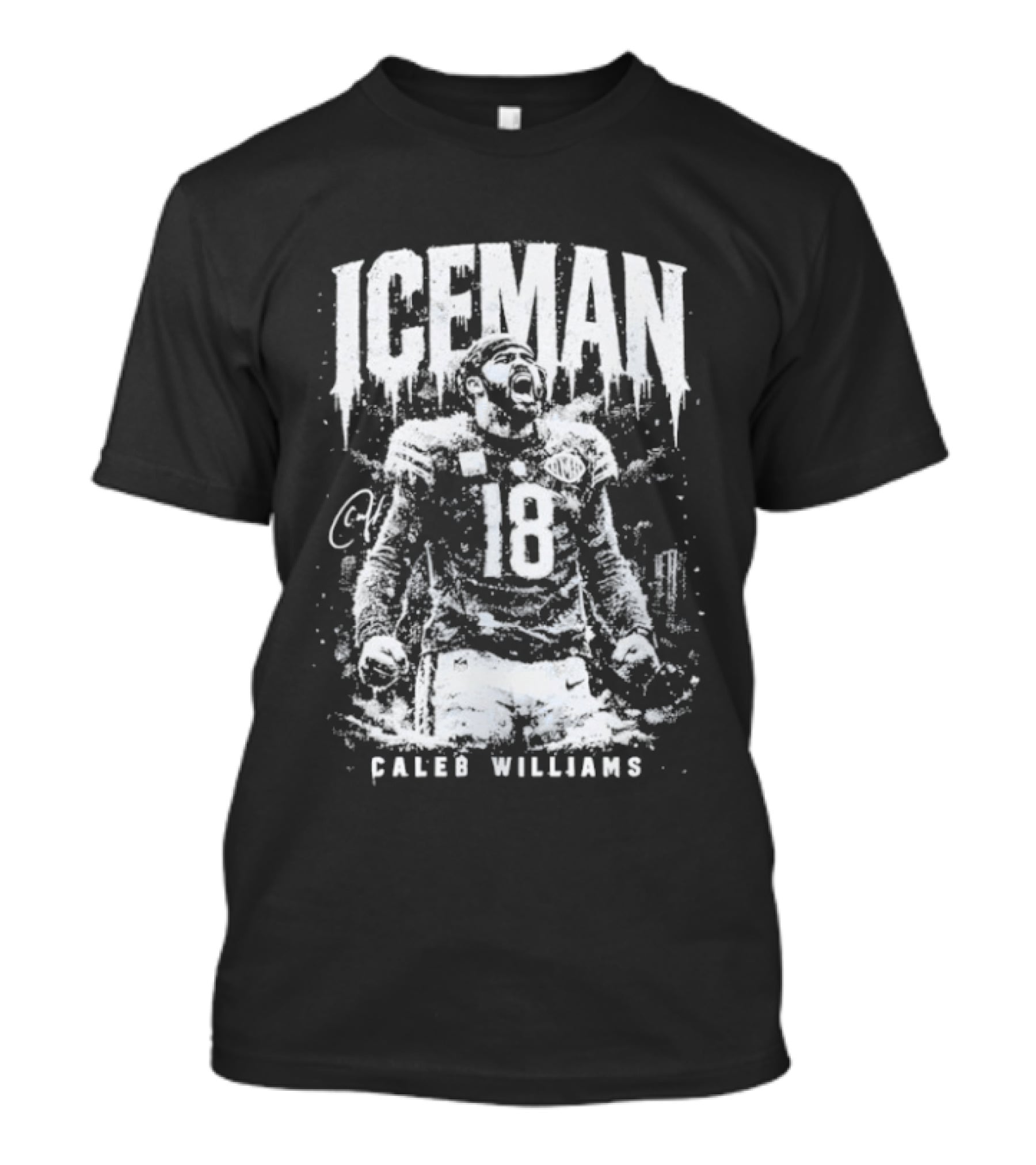 Caleb Williams Iceman 18 Football T-Shirt