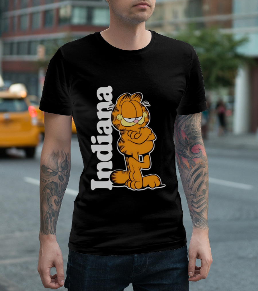 Garf Cat Indiana T-Shirt