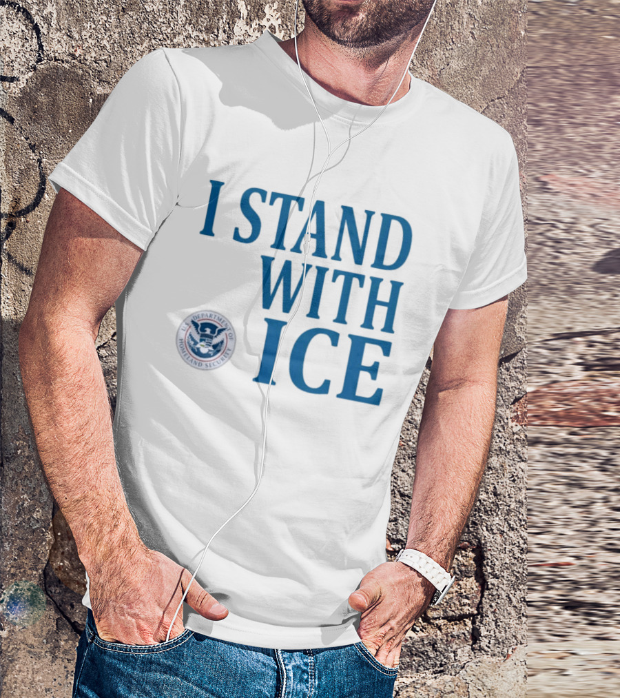 I Stand With Fuck ICE T-Shirt
