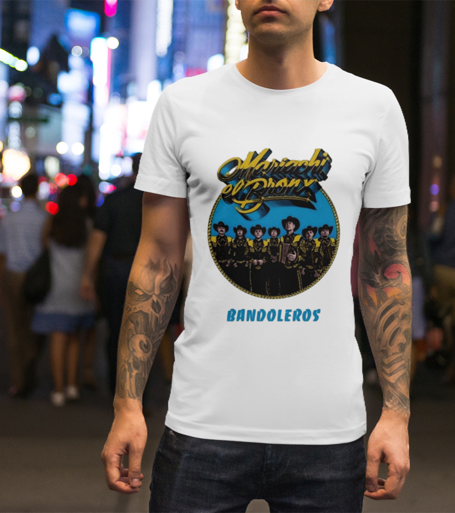 Mariachi El Bronx Bandoleros Retro Music T-Shirt