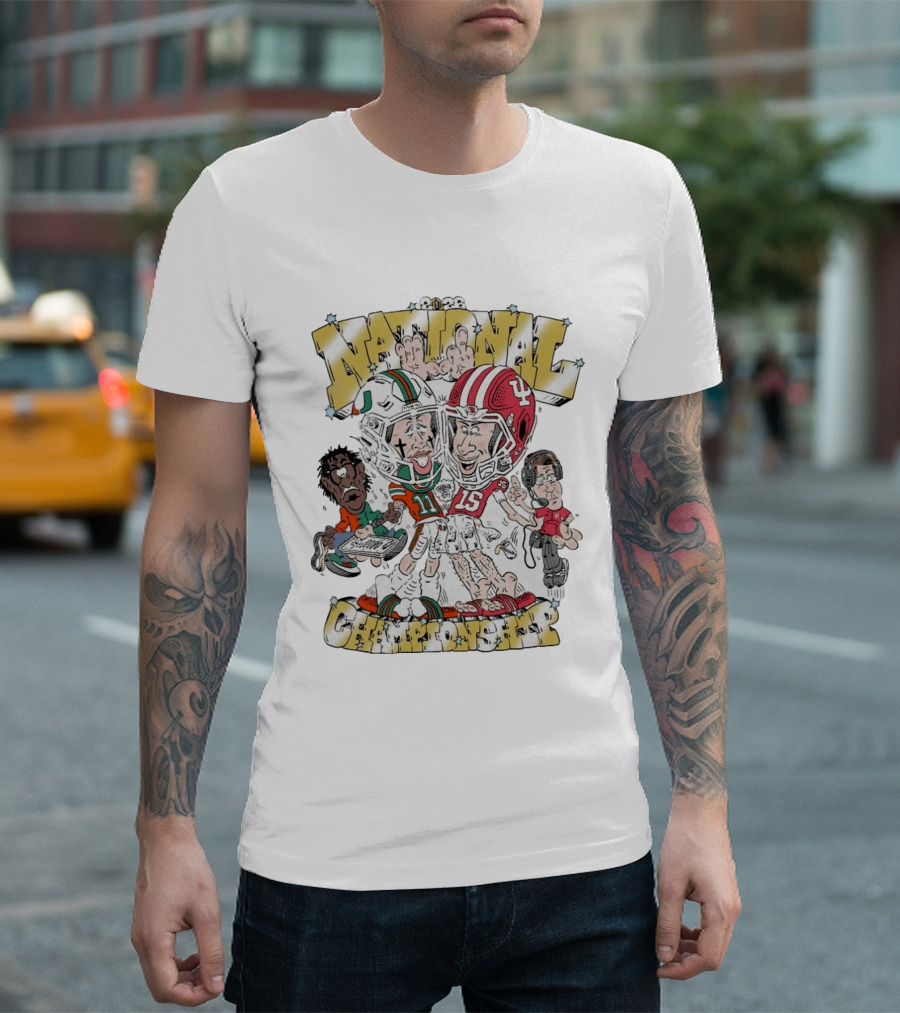 FRKO Natty National Championship 2026 Football Rivalry T-Shirt