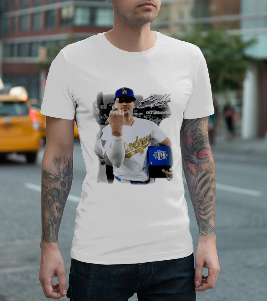Kike Hernandez Former Dodgers T-Shirt