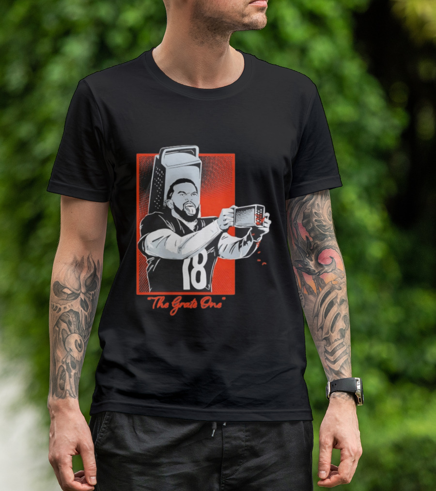 Caleb Williams The Grate One Sports Tribute With Cheese Grater T-Shirt