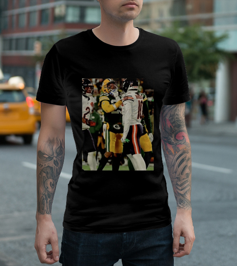 Luther Burden III Green Bay Pack Vs Chicago Bears Rivalry T-Shirt