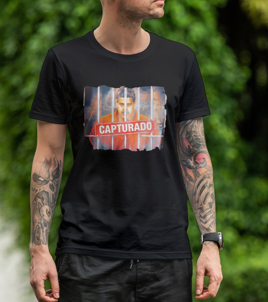 Nicolas Maduro Capturado Behind Bars Prison T-Shirt