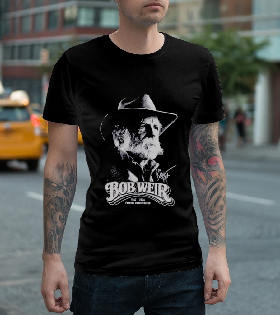 Bob Weir Forever Remembered 1947 2026 T-Shirt