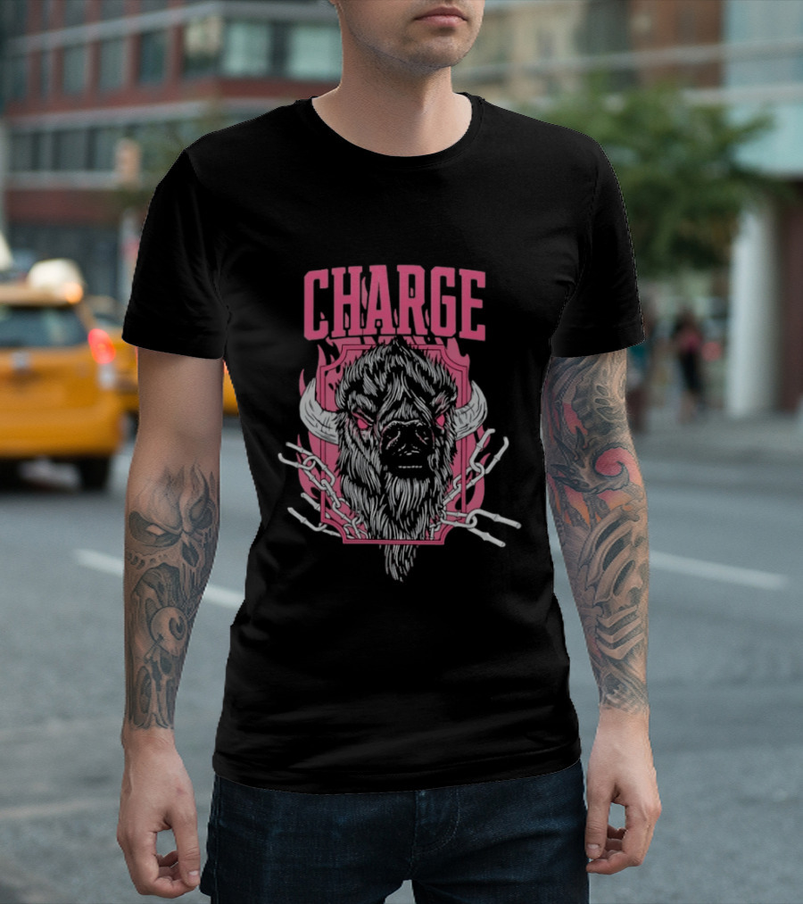 Charge Buffalo Lightning Chains T-Shirt