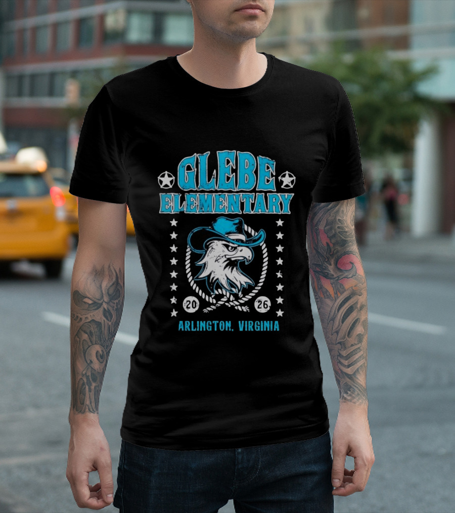 Glebe Elementary Arlington Virginia 2026 Eagle Sheriff T-Shirt