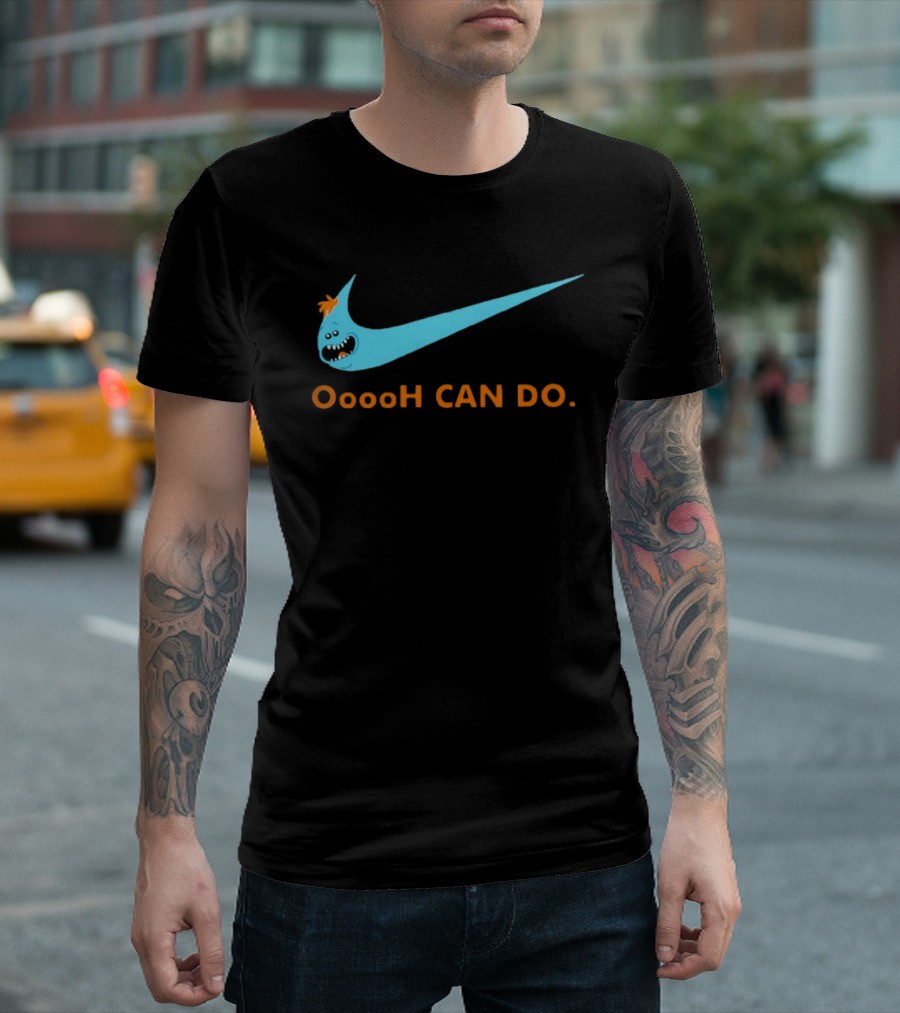 Mr Meeseeks Oooh Can Do Nike T-Shirt