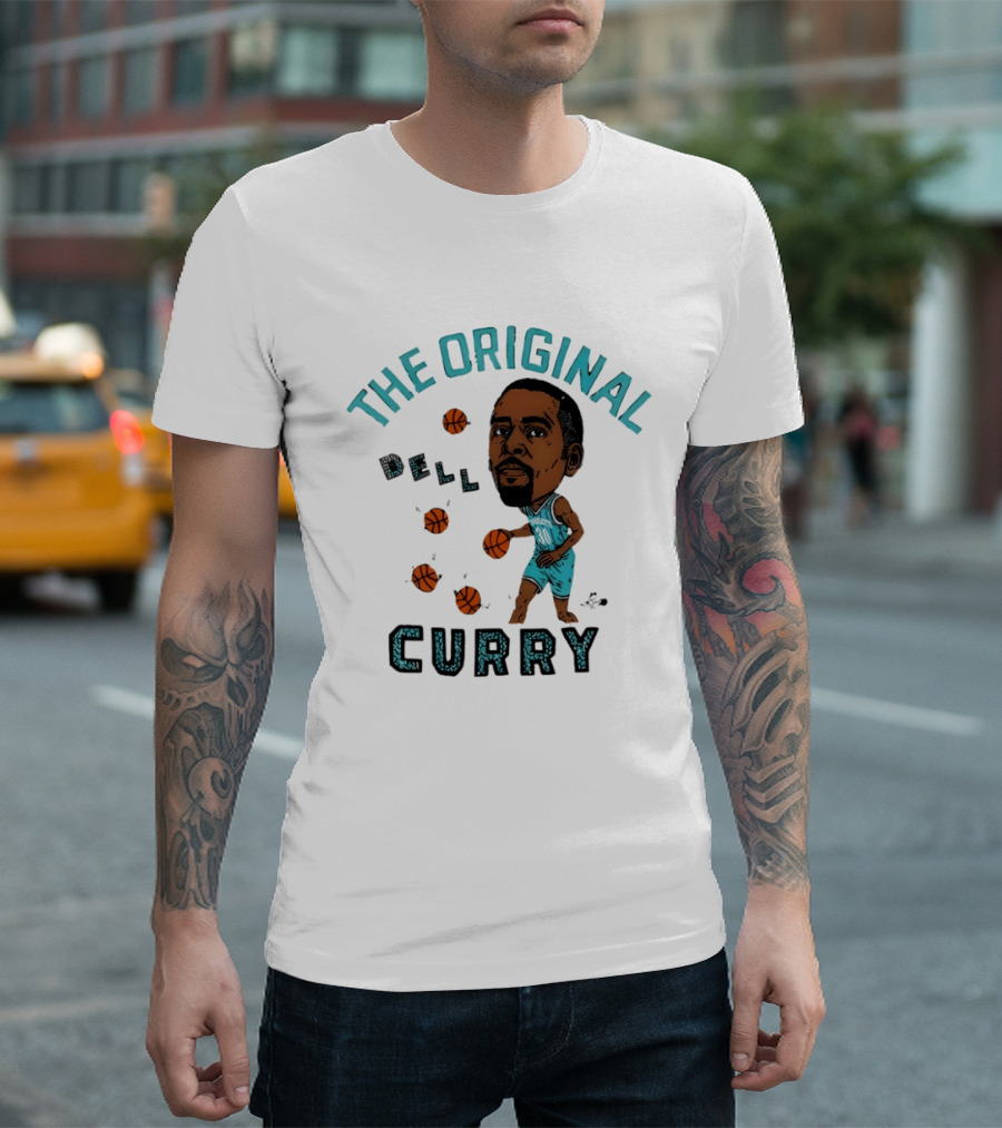 The Original Dell Curry Charlotte Hornets T-Shirt