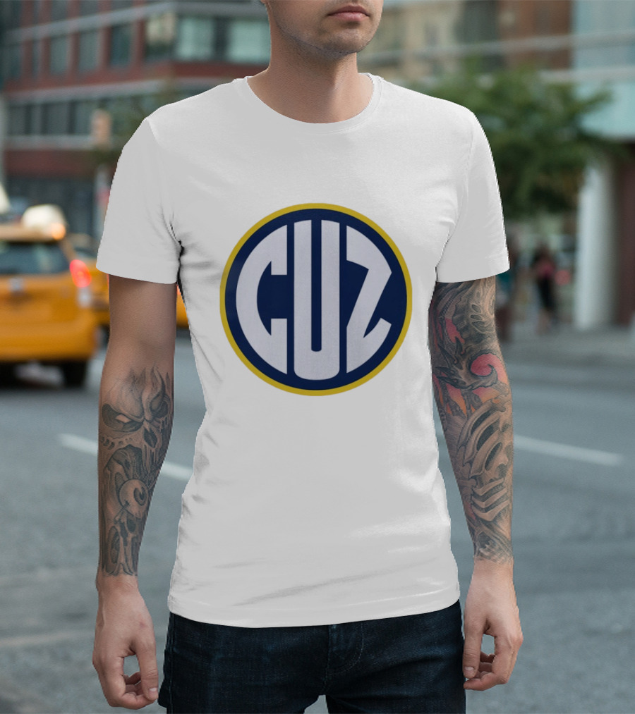 CUZ SEC Football Circle T-Shirt