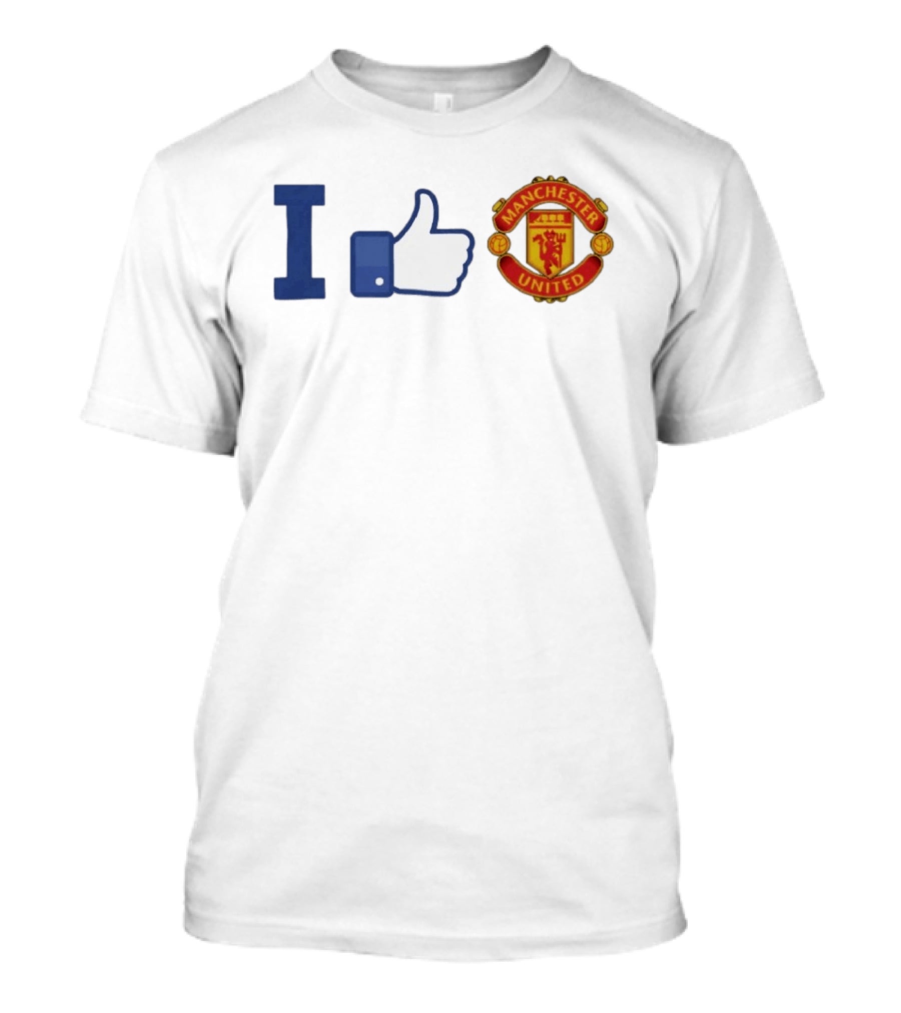 I Like Manchester United Thumbs Up T-Shirt