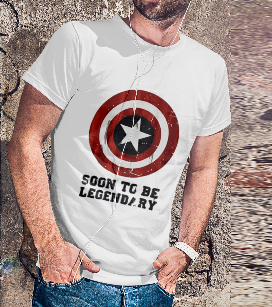 Captain America Shield Soon To Be Legendary Marvel T-Shirt
