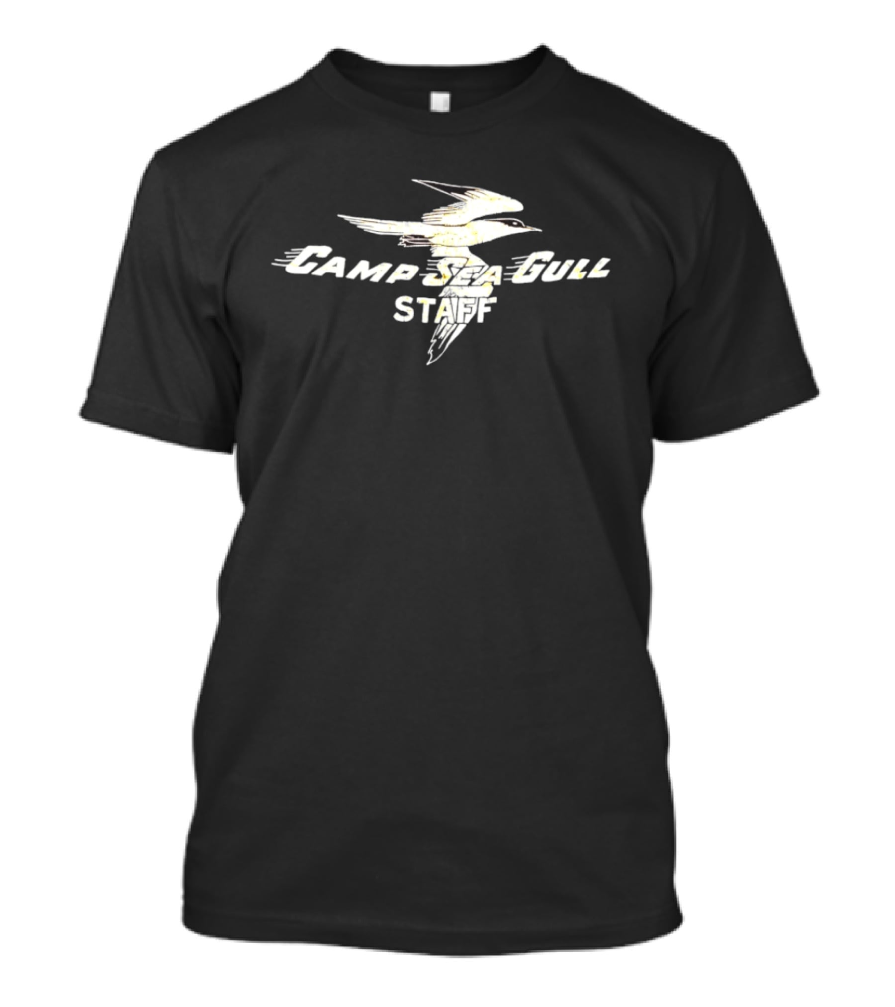 Camp Sea Gull Staff Seagull Flying T-Shirt