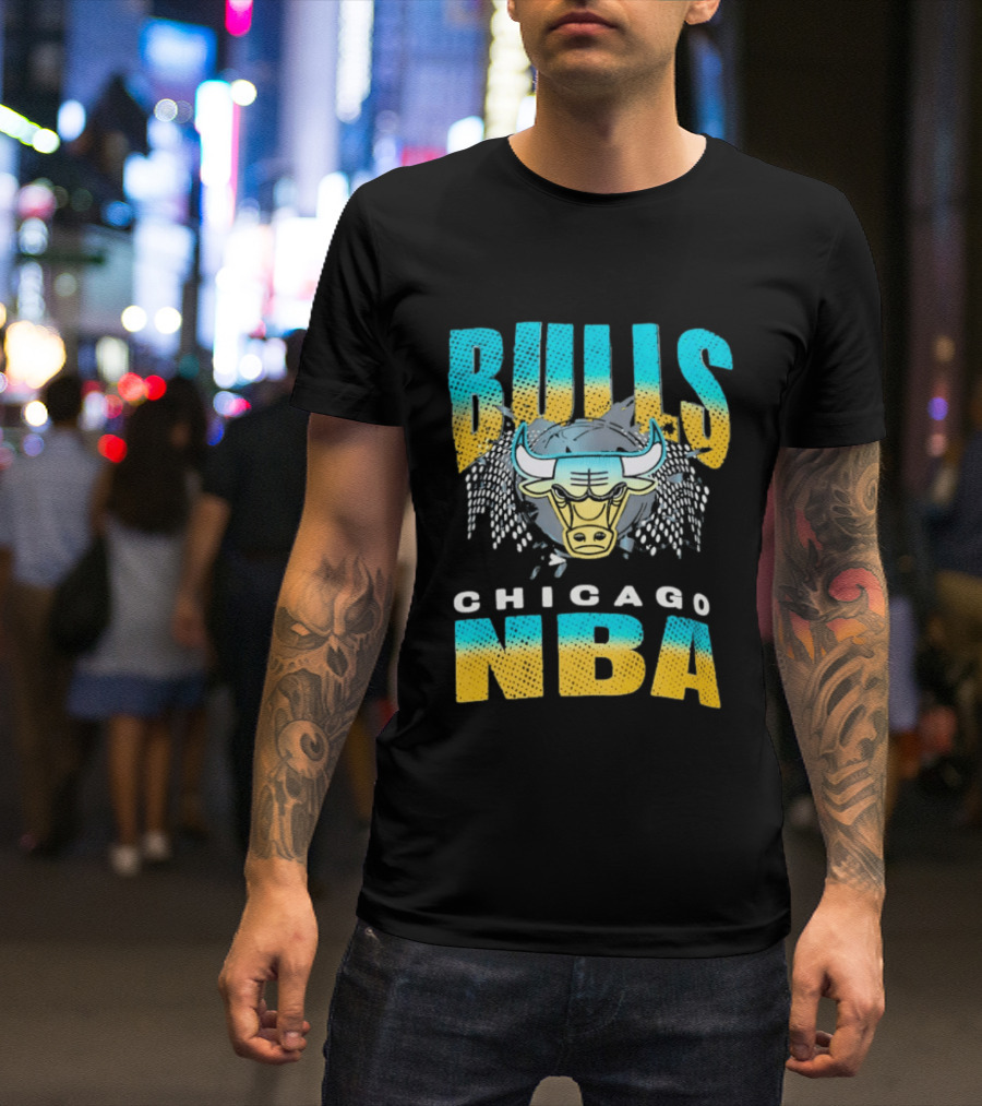 Chicago Bulls NBA Head Bull T-Shirt