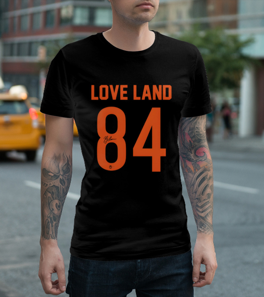 Love Land 84 Chicago Bears Football Good Better Best T-Shirt