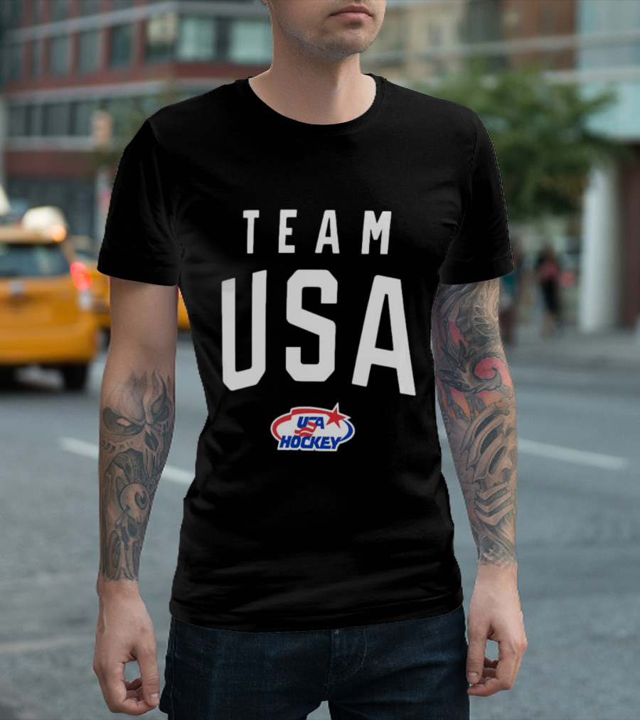Team USA Hockey USA Hockey Logo Star T-Shirt