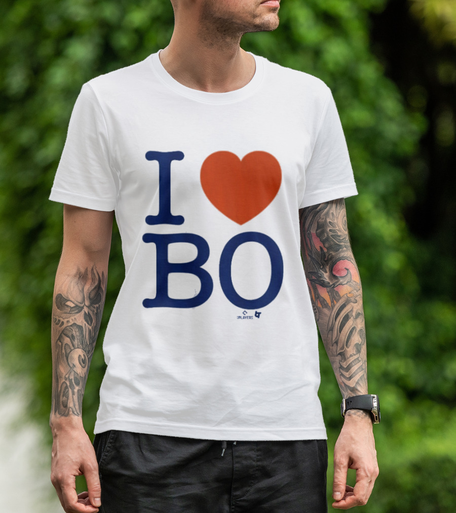 I Heart Bo Bichette Fan Apparel MLB Toronto Baseball T-Shirt