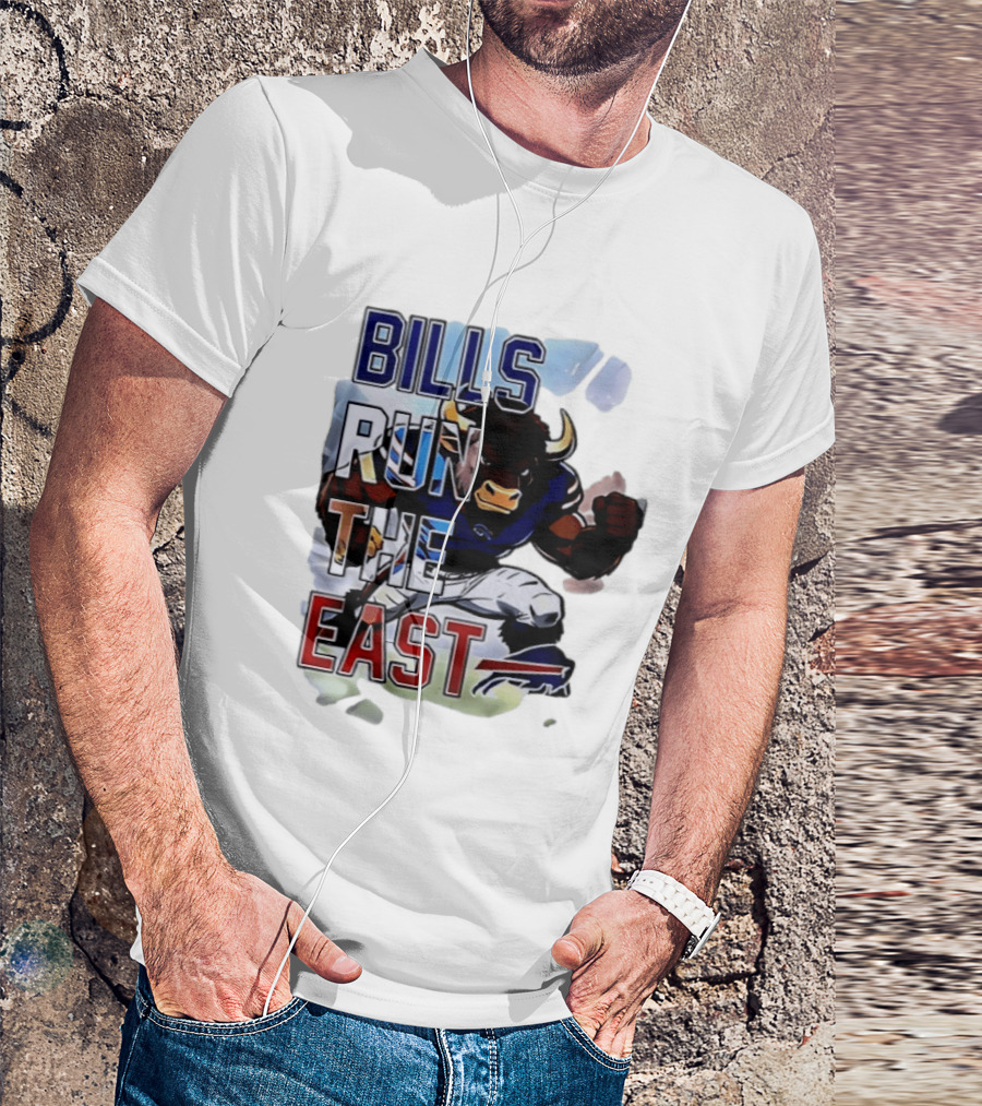 Bills Run The East Buffalo Bills 2025 Wild Card Weekend T-Shirt