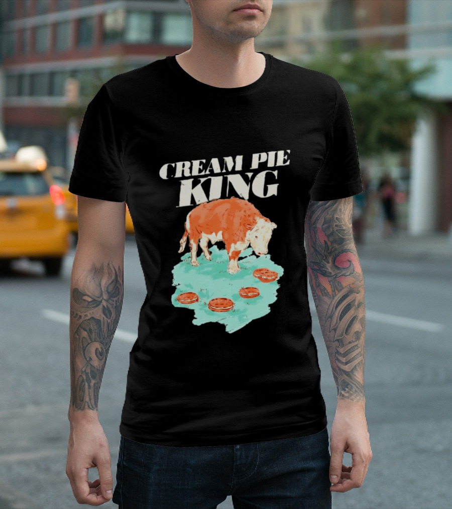 Cream Pie King Rufus The Bull T-Shirt