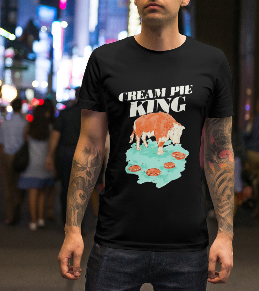 Cream Pie King Rufus The Bull T-Shirt