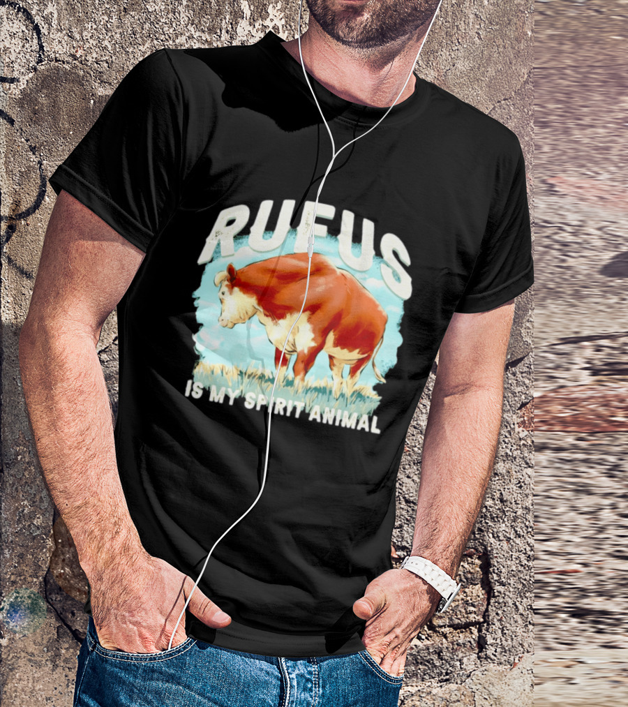 Rufus The Bull Is My Spirit Animal T-Shirt