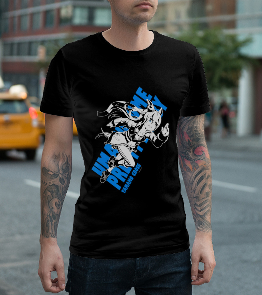Tamamo Cross Umamusume Pretty Derby Character Racing T-Shirt