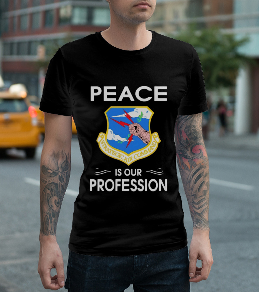 Peace Is Our Profession Strategic Air Command T-Shirt